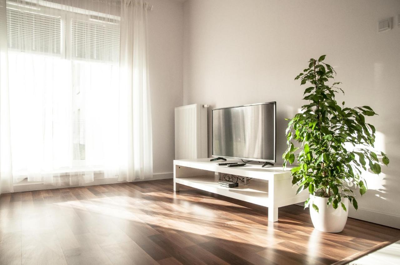 Apartament Rosso Lodź Bagian luar foto