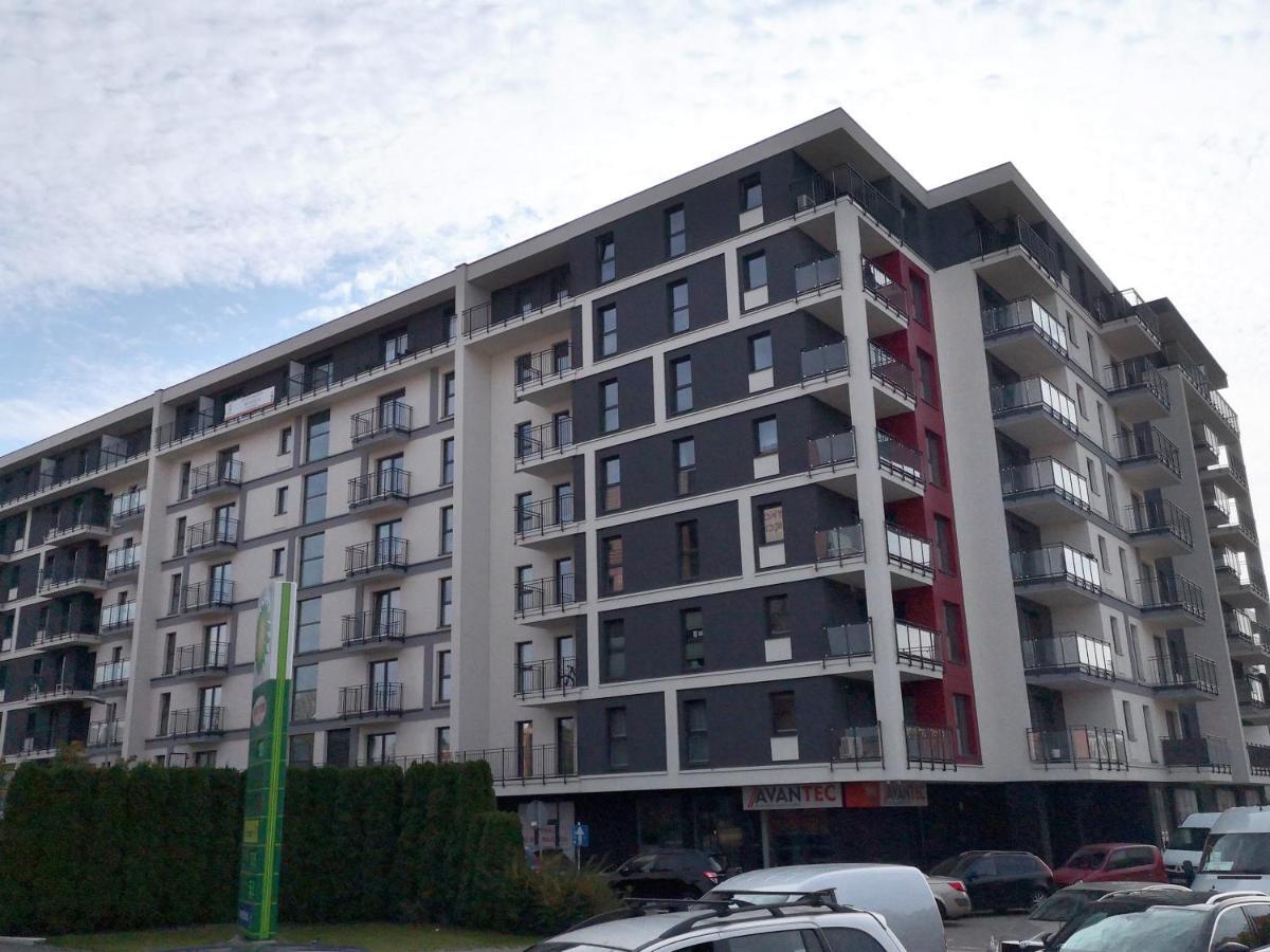 Apartament Rosso Lodź Bagian luar foto