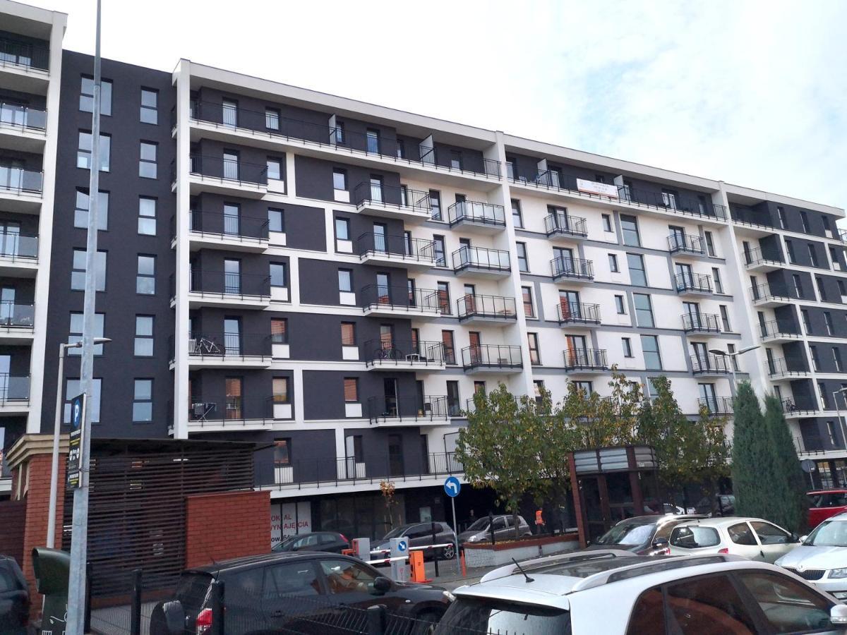 Apartament Rosso Lodź Bagian luar foto